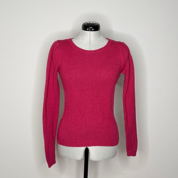 Ann Taylor Sweaters - Ann Taylor Puff Shoulder Long Sleeve Sweater